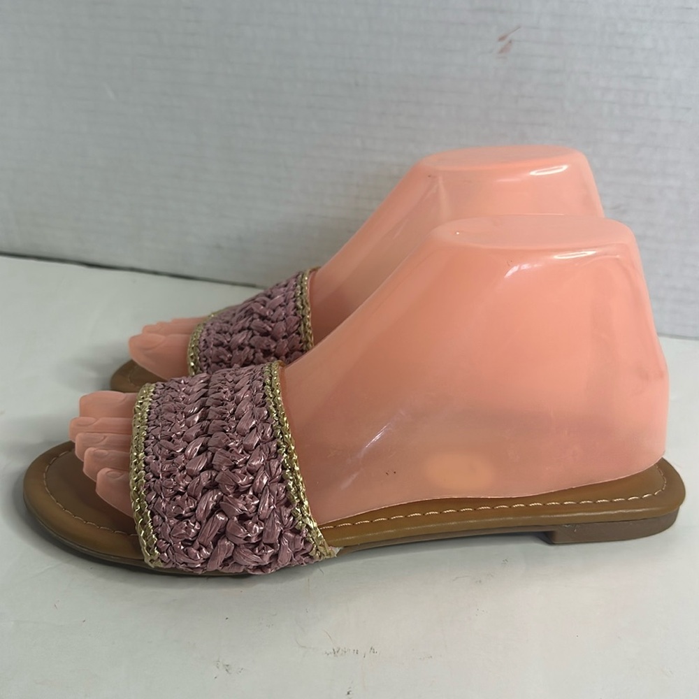 Nine West pink Beline Slide Sandal  size 7M